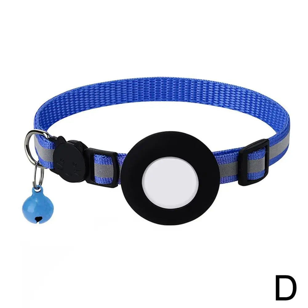 Silicone Anti-Lost Pet Cat Collar for the Apple Airtag Protective Wearable Tracker anti Lost Positioning Tracker Collar 2024