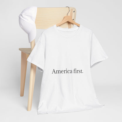 America First - A Donald Trump inspired T-shirt