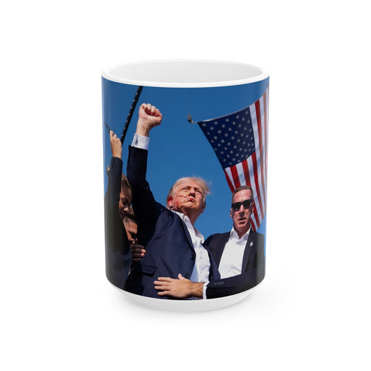 A Donald Trump inspired Ceramic Mug