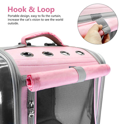 Pet Cat Carrier Backpack Breathable Cat Travel Outdoor Shoulder Bag for Small Dogs Cats Portable Packaging Carrying Pet Supplies