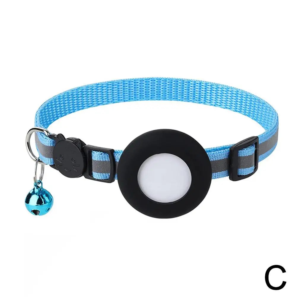 Silicone Anti-Lost Pet Cat Collar for the Apple Airtag Protective Wearable Tracker anti Lost Positioning Tracker Collar 2024