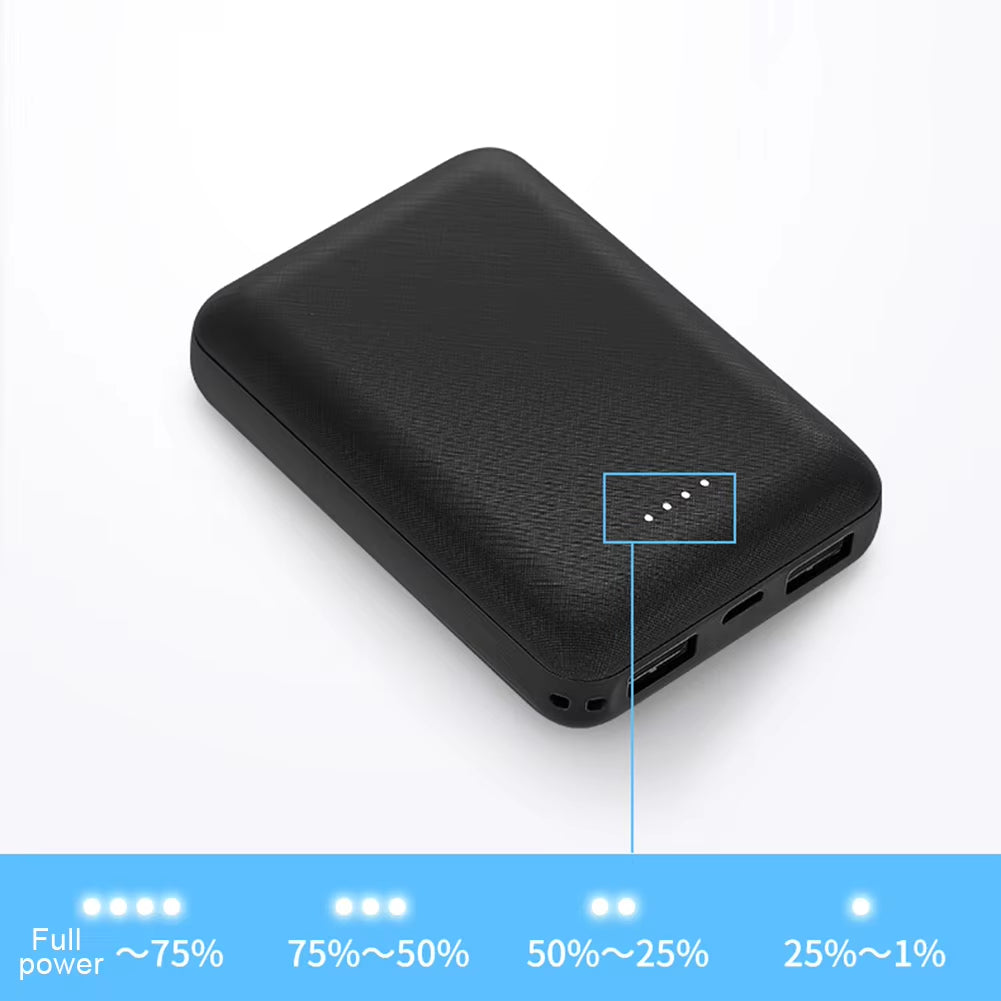 Power Bank 20000Mah Mini External Battery Charger Pack for Heating Jacket Sweater Socks Gloves Electric Heating Equipment