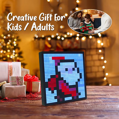 32X32 NFT Pixel Art LED Display Cool Bluetooth Speaker App Control Art Display for Gaming Room Decor DIY Graffiti Animated Frame