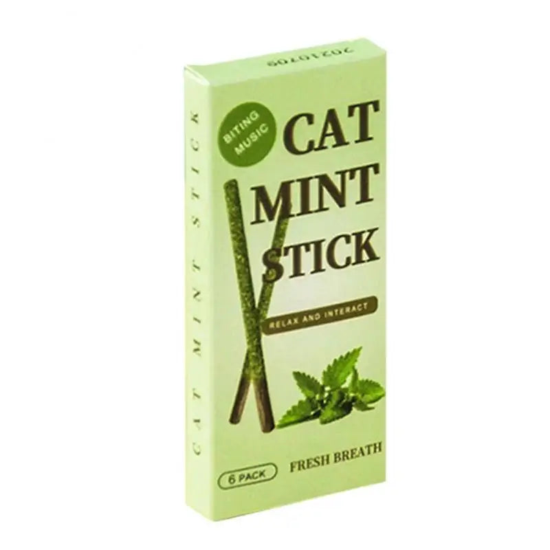 1~7PCS Sticks/Box Cat Chews Products All Natural Catnip Sticks Wood Tengo Molar Sticks Teeth Cleaning Cat Sticks for Cats of All