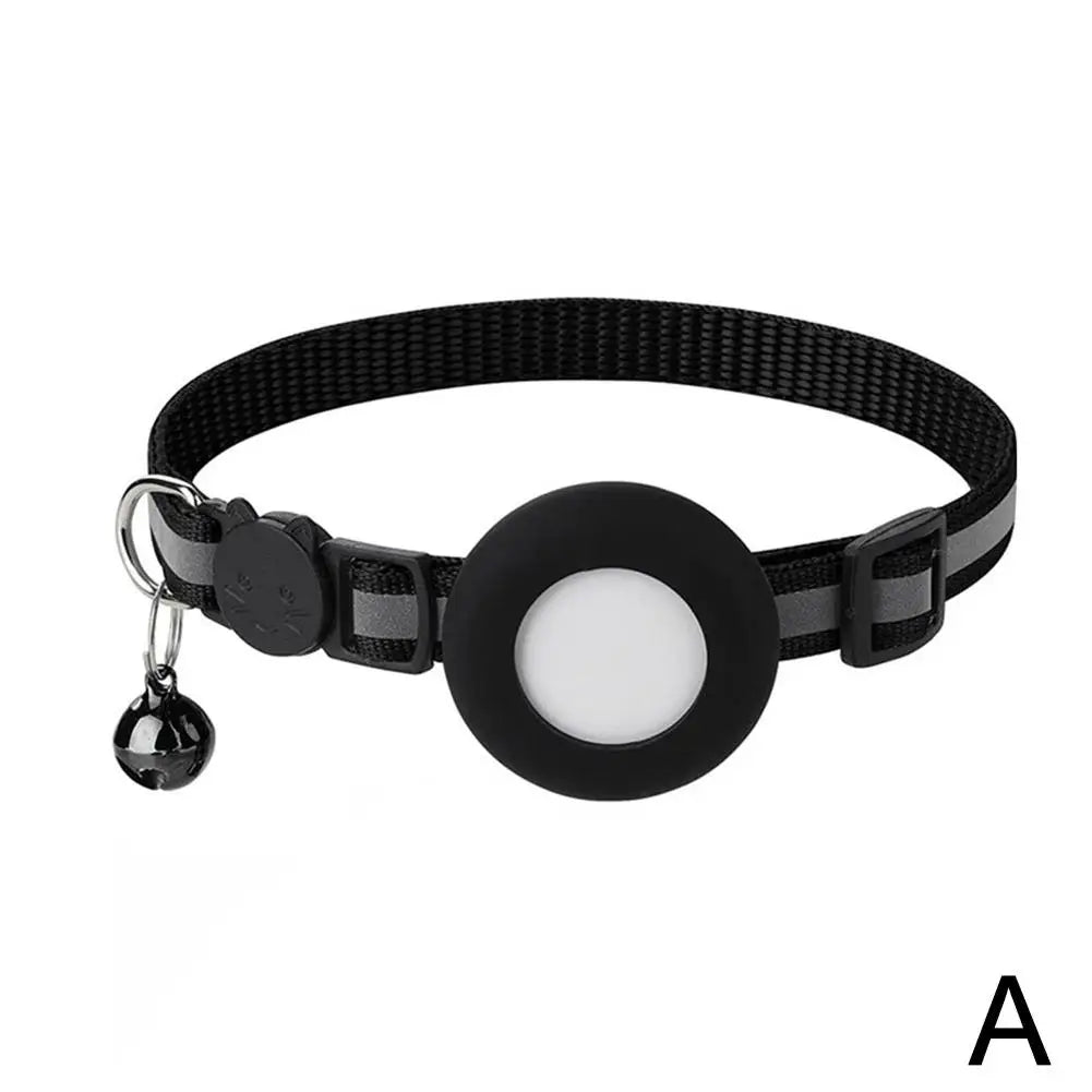 Silicone Anti-Lost Pet Cat Collar for the Apple Airtag Protective Wearable Tracker anti Lost Positioning Tracker Collar 2024