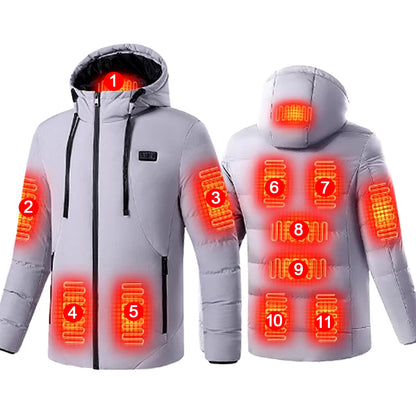 Heated Jacket for Men 11 Areas Heated Jacket for Women Electric Heating Vest Usb Heated Jacket Body Warmer Heated down Jacket