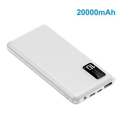 Power Bank 20000Mah Mini External Battery Charger Pack for Heating Jacket Sweater Socks Gloves Electric Heating Equipment