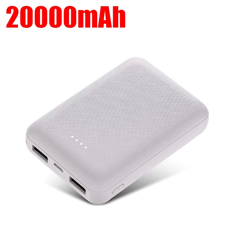 Power Bank 20000Mah Mini External Battery Charger Pack for Heating Jacket Sweater Socks Gloves Electric Heating Equipment