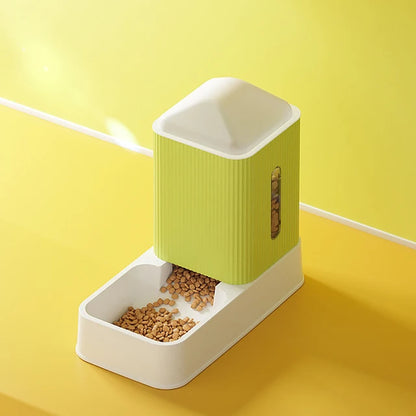 Automatic Pet Feeder 3.5L Large Capacity Pets Feeding Bowls Cat Water Dispenser Dog Food Feeder Drinking Fountain Feeding Bowl