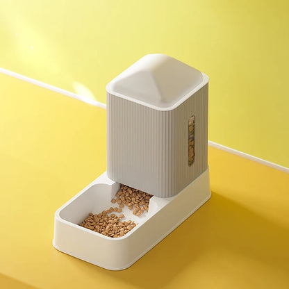 Automatic Pet Feeder 3.5L Large Capacity Pets Feeding Bowls Cat Water Dispenser Dog Food Feeder Drinking Fountain Feeding Bowl