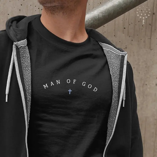 Man of God Christian Graphic Shirts Christian Men Tees Christian Shirts Cool Jesus Shirt Christian Gifts Christian Apparel Bible Tee